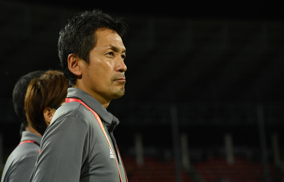 昨年のU-17女子W杯インド2022でU-17日本女子代表の指揮を執った狩野倫久氏