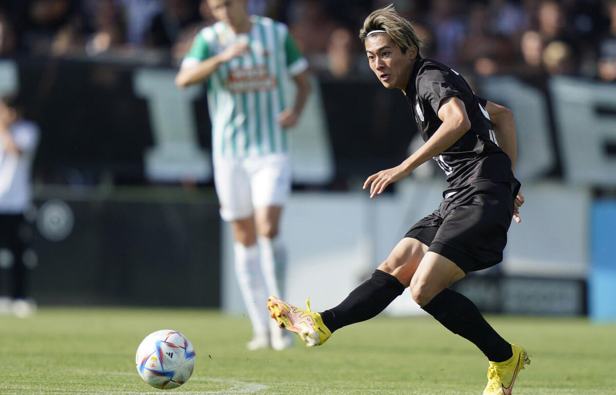 日本代表入りも期待されるLASKリンツのFW中村敬斗