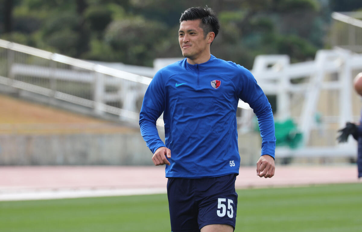 宮崎キャンプで汗を流す植田直通