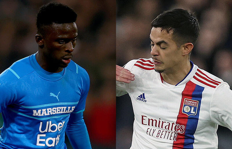 マルセイユからディエン(写真左)、リヨンからフェーヴル(写真右)が加入