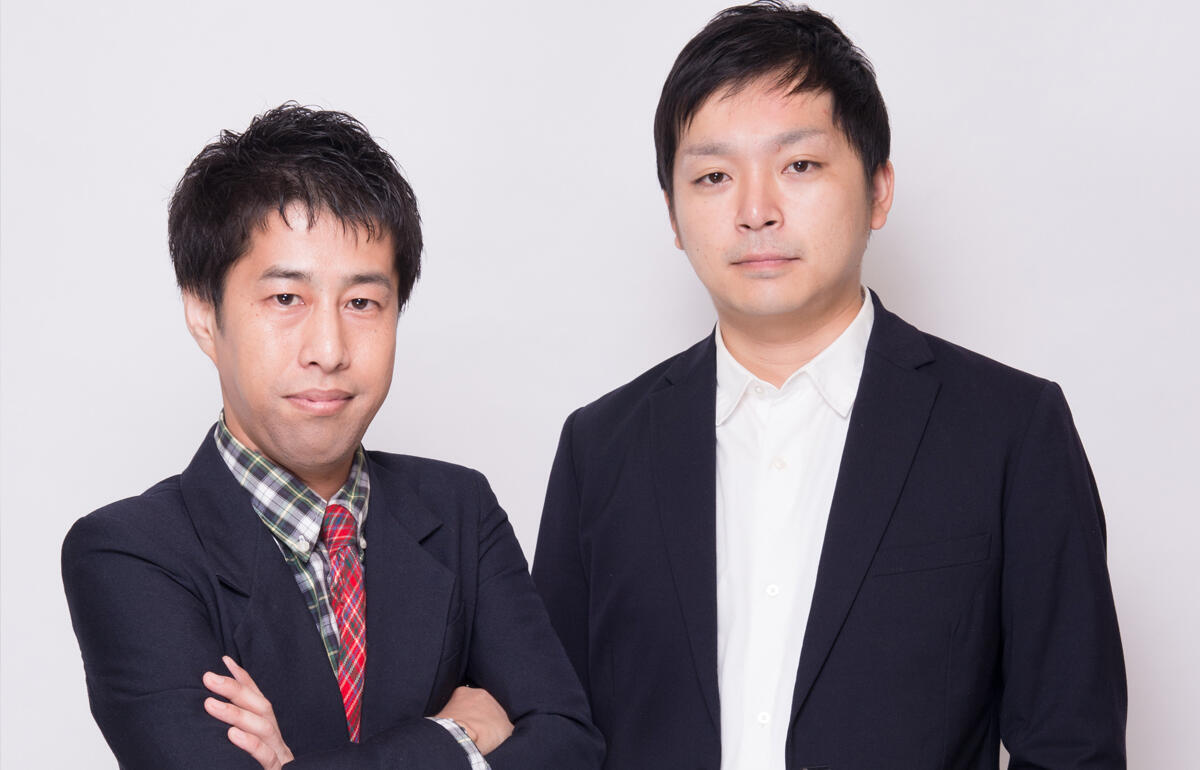 お笑いコンビ・ウエストランド（左から井口浩之さんと河本太さん）