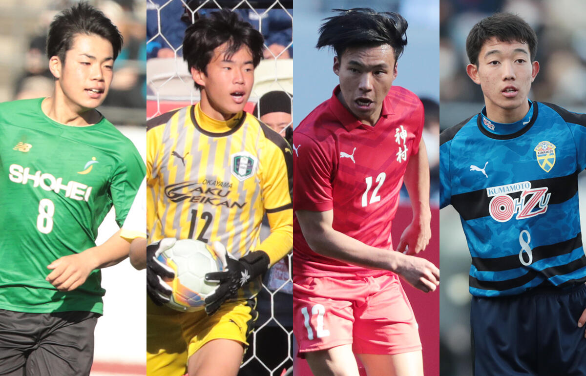 左から長準喜、平塚仁、西丸道人、碇明日麻