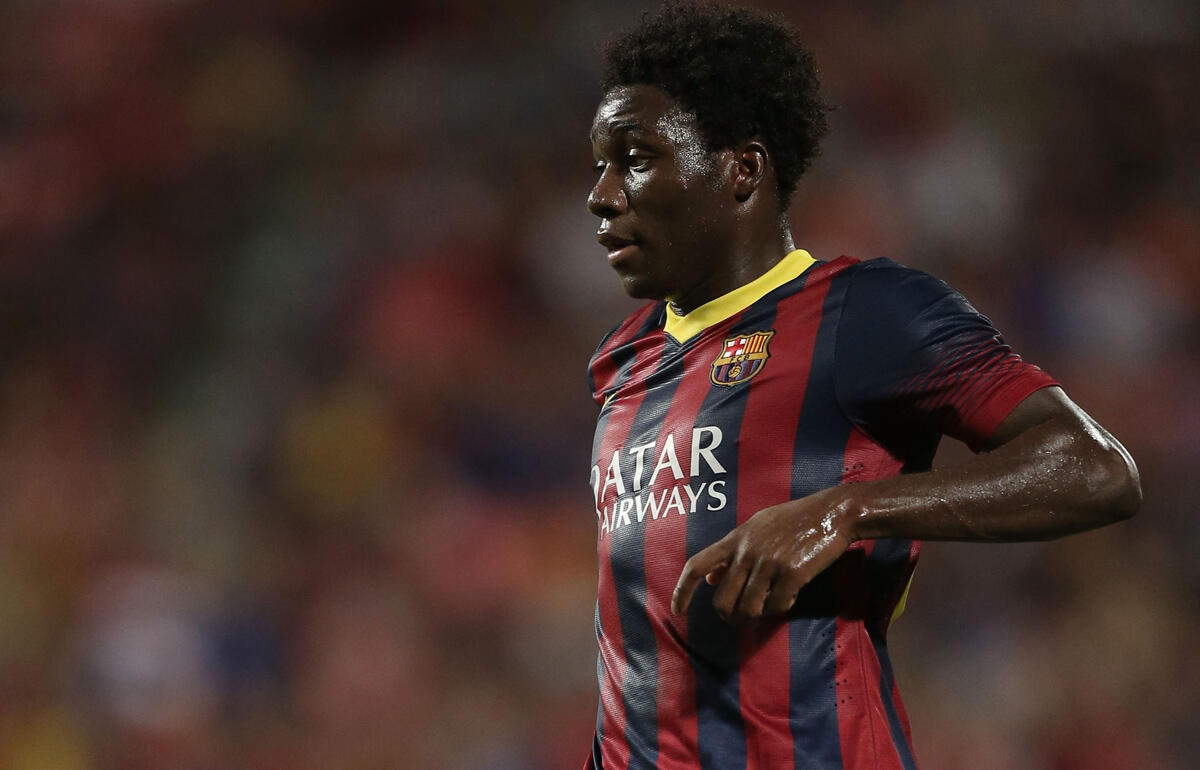 バルセロナ時代のFWドングー