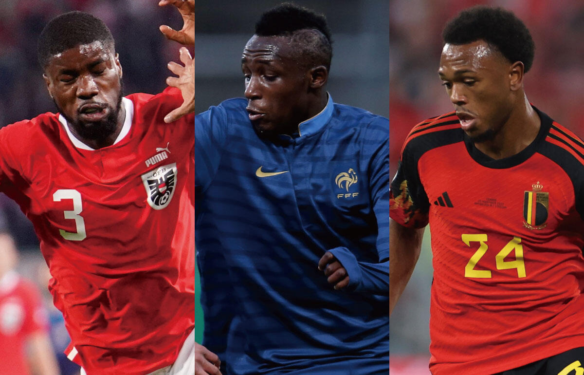 左からダンソ、セコ・フォファナ、オペンダ。RCランスの屋台骨3選手だ