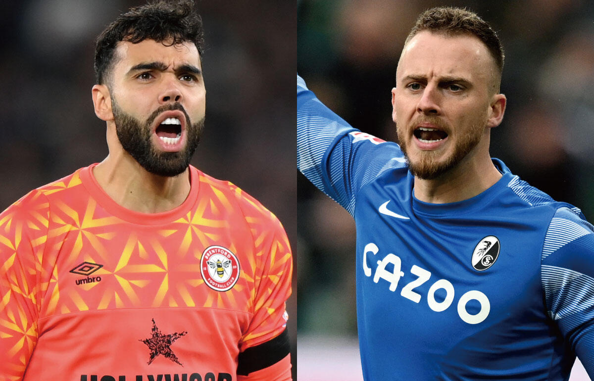 現守護神ラヤ(左)、その後釜？フレッケン(右)