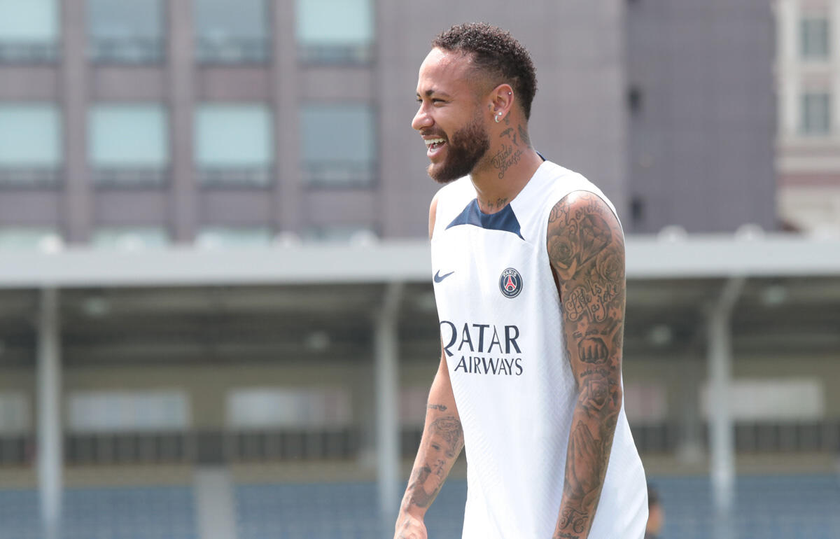 昨年の日本ツアーで来日したネイマール