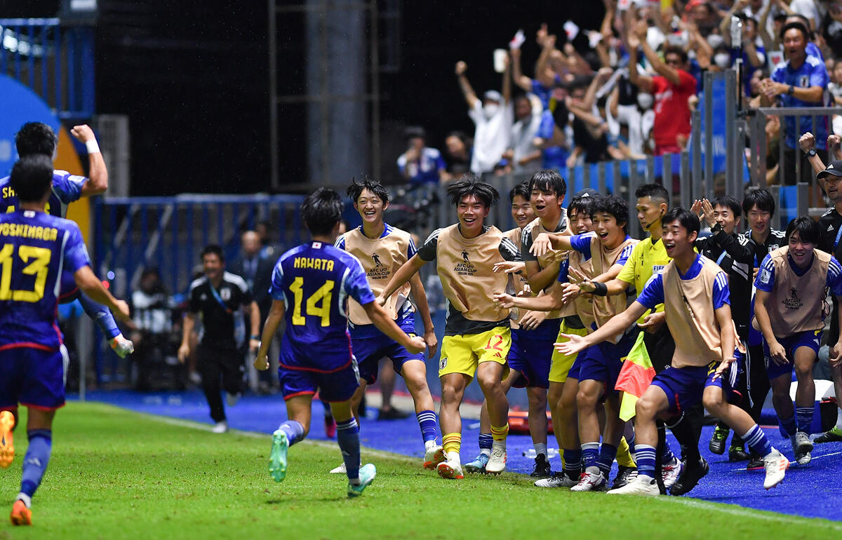 U-17日本代表が韓国を破り大会連覇、4度目のアジア王者に！名和田我空