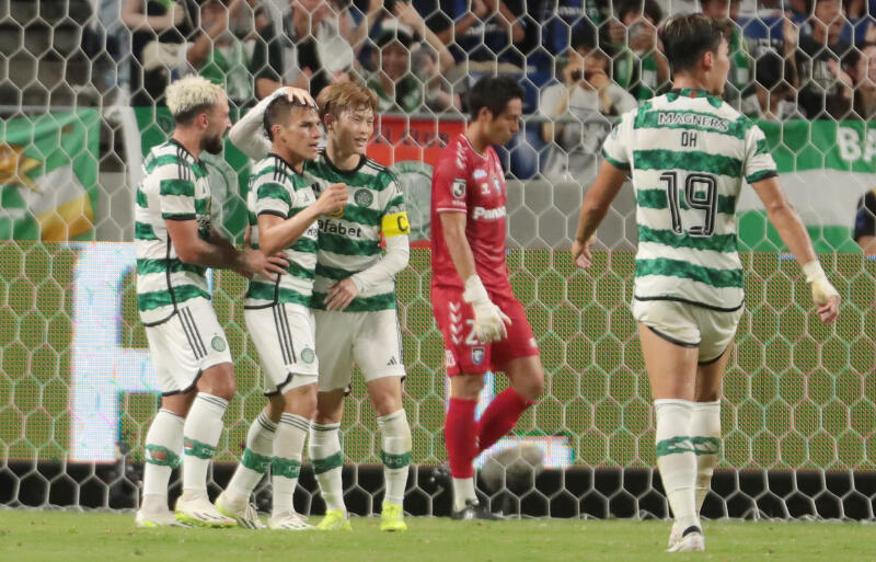 セルティックがジャパンツアー意地の勝利締め！ G大阪のスキを突く
