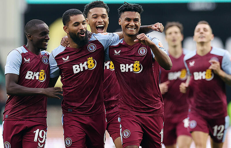 アストン・ビラは攻撃陣爆発で5-0の先勝