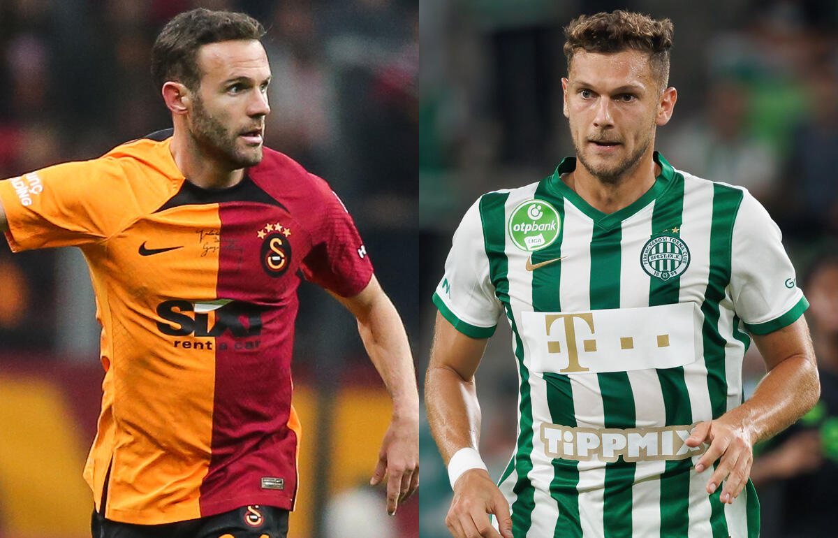 ヴィッセル神戸に加入したフアン・マタ(左)、バーリント・ヴェーチェイ(右)