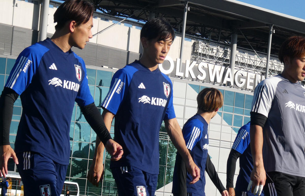 初の代表選出となったセレッソ大阪の毎熊晟矢[写真＝元川悦子]