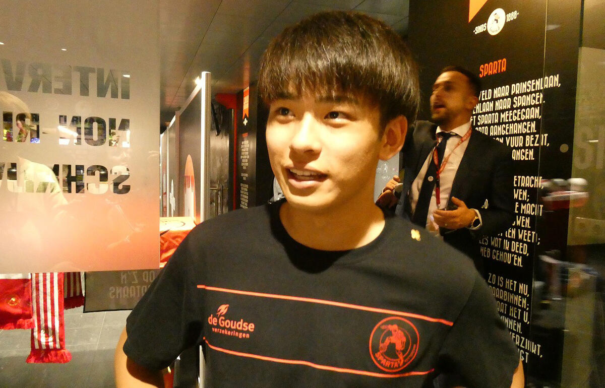 小川航基との“コウキ”対決後の斉藤光毅[写真＝元川悦子]