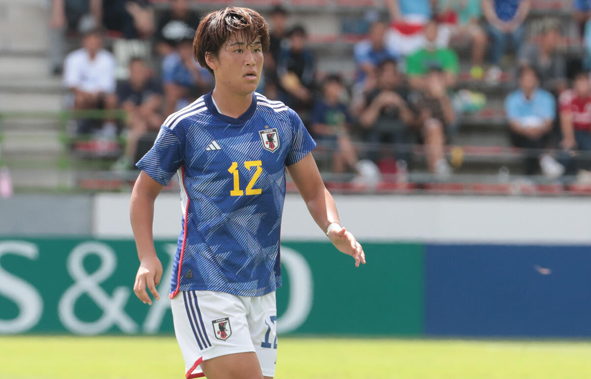 見事なダイビングヘッドでゴールを奪った高橋はな