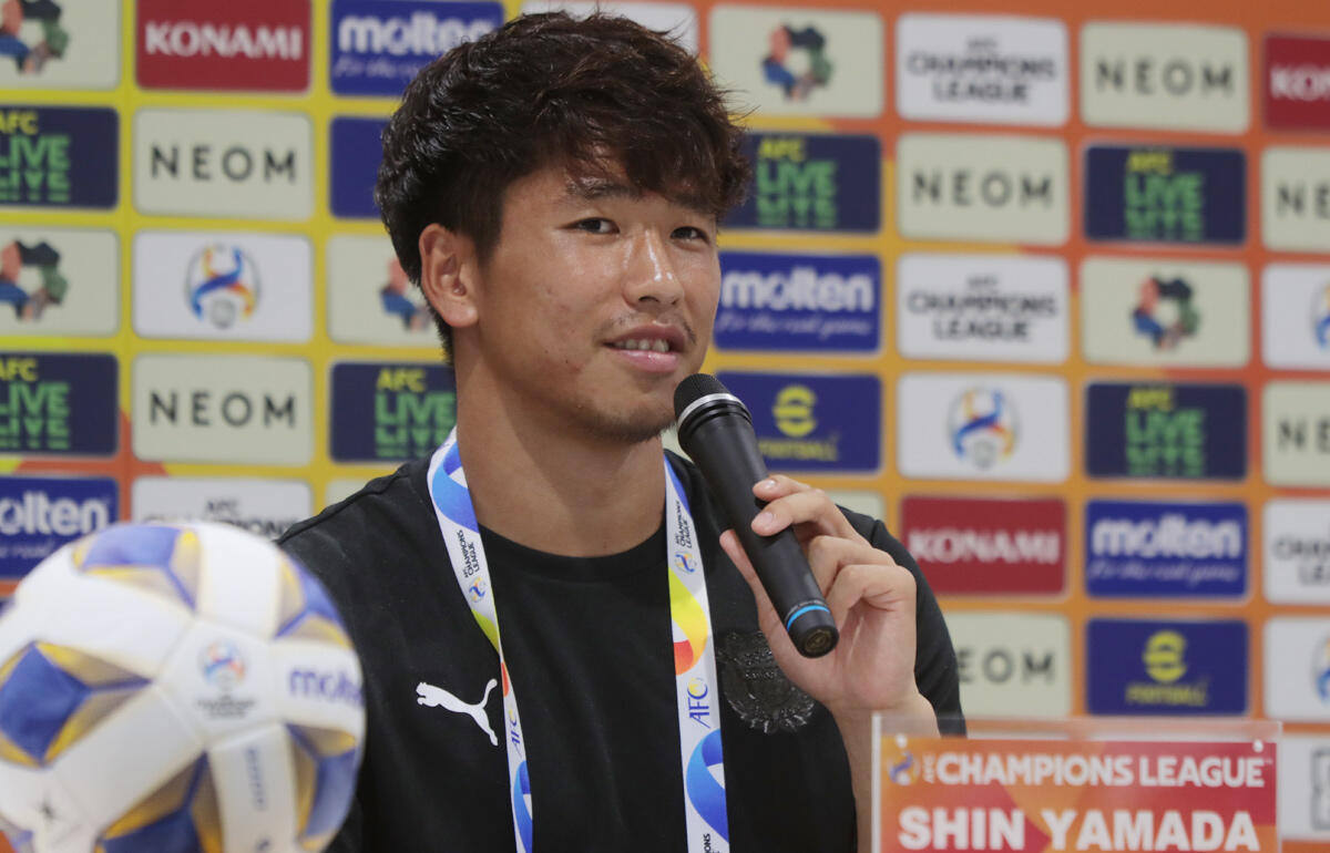 初の会見出席、ACLデビューが待たれる川崎F・山田新