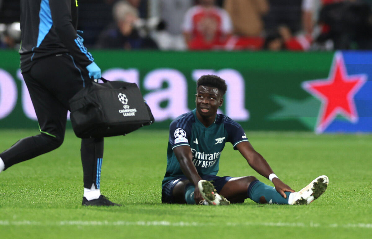 CLで負傷交代したブカヨ・サカ(アーセナル)もメンバー入り