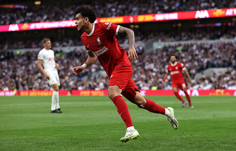 幻のゴールを決めたコロンビア代表FWルイス・ディアス