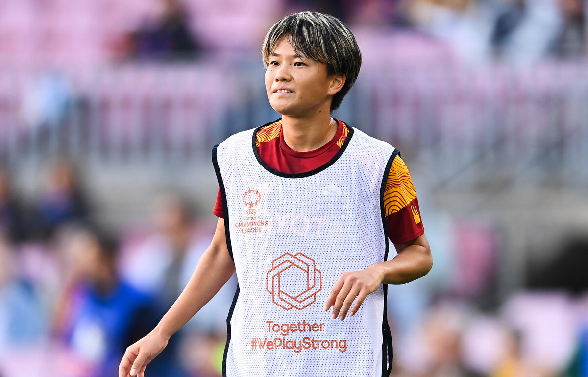 昨季に続き2シーズン連続の女子CL出場となる南萌華(ローマ)