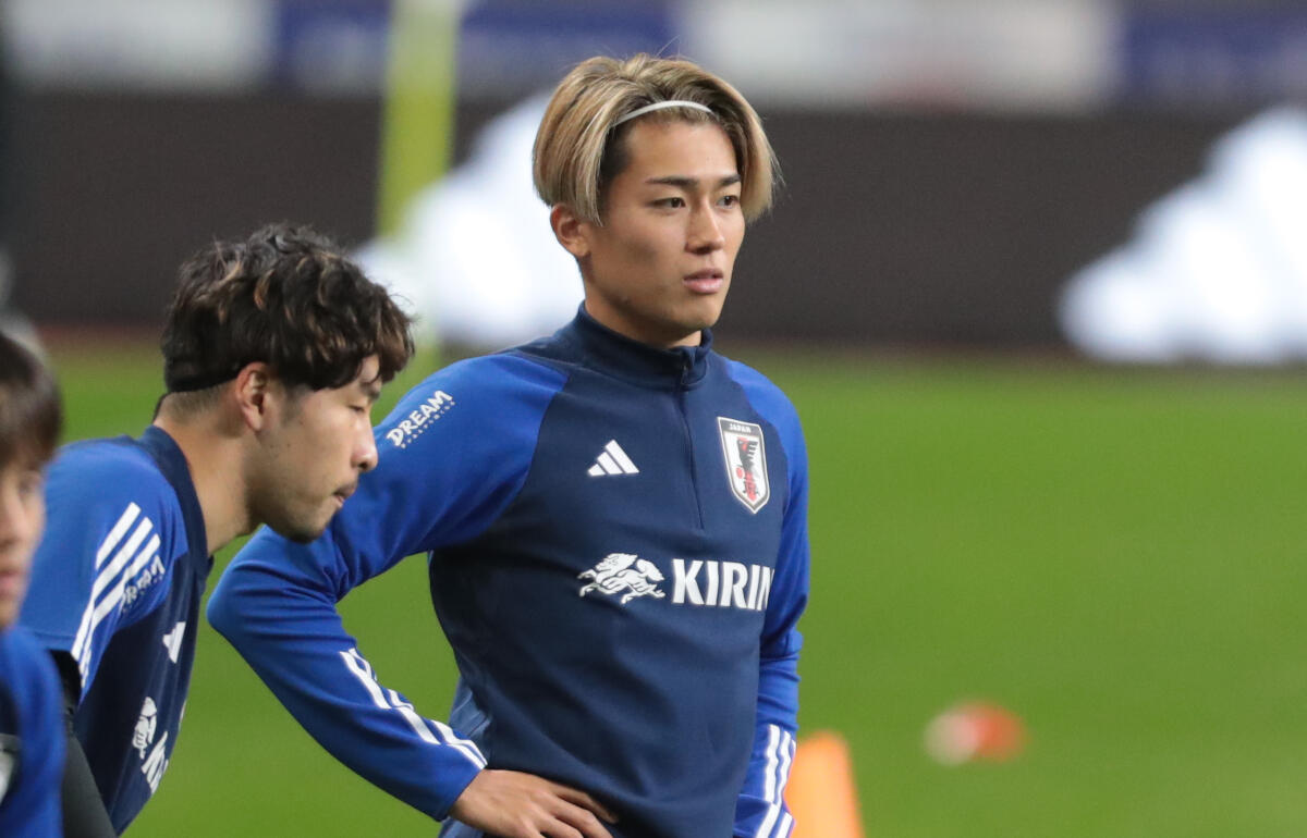 三笘の代役候補として名前の挙がった中村敬斗