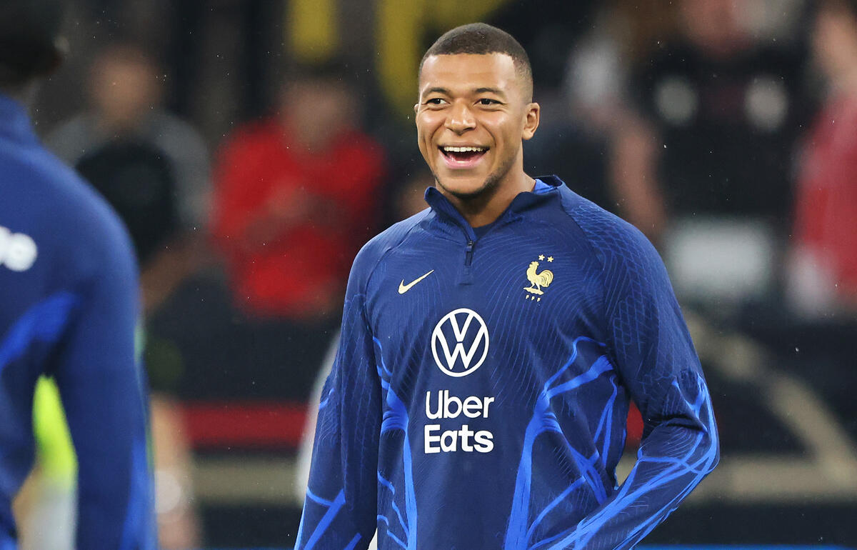 オランダ戦でもゴールが期待されるフランス代表FWムバッペ