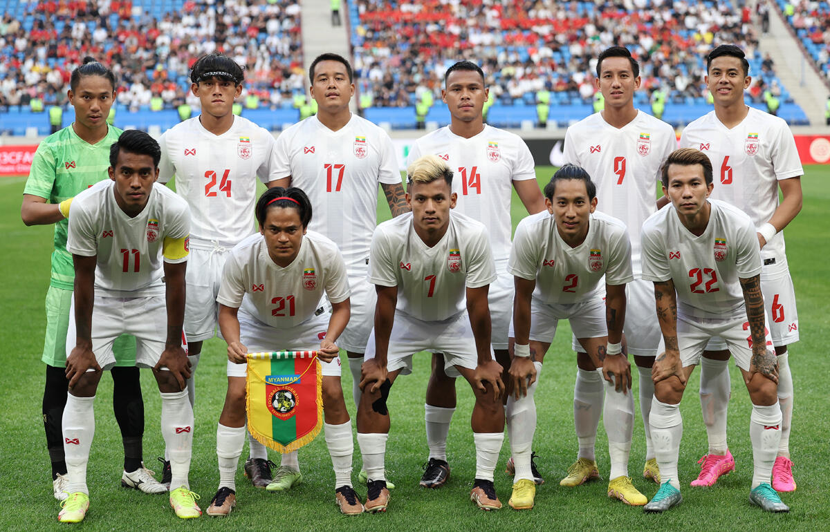 日本との2次予選に大きく近づいたミャンマー代表(2023年6月)
