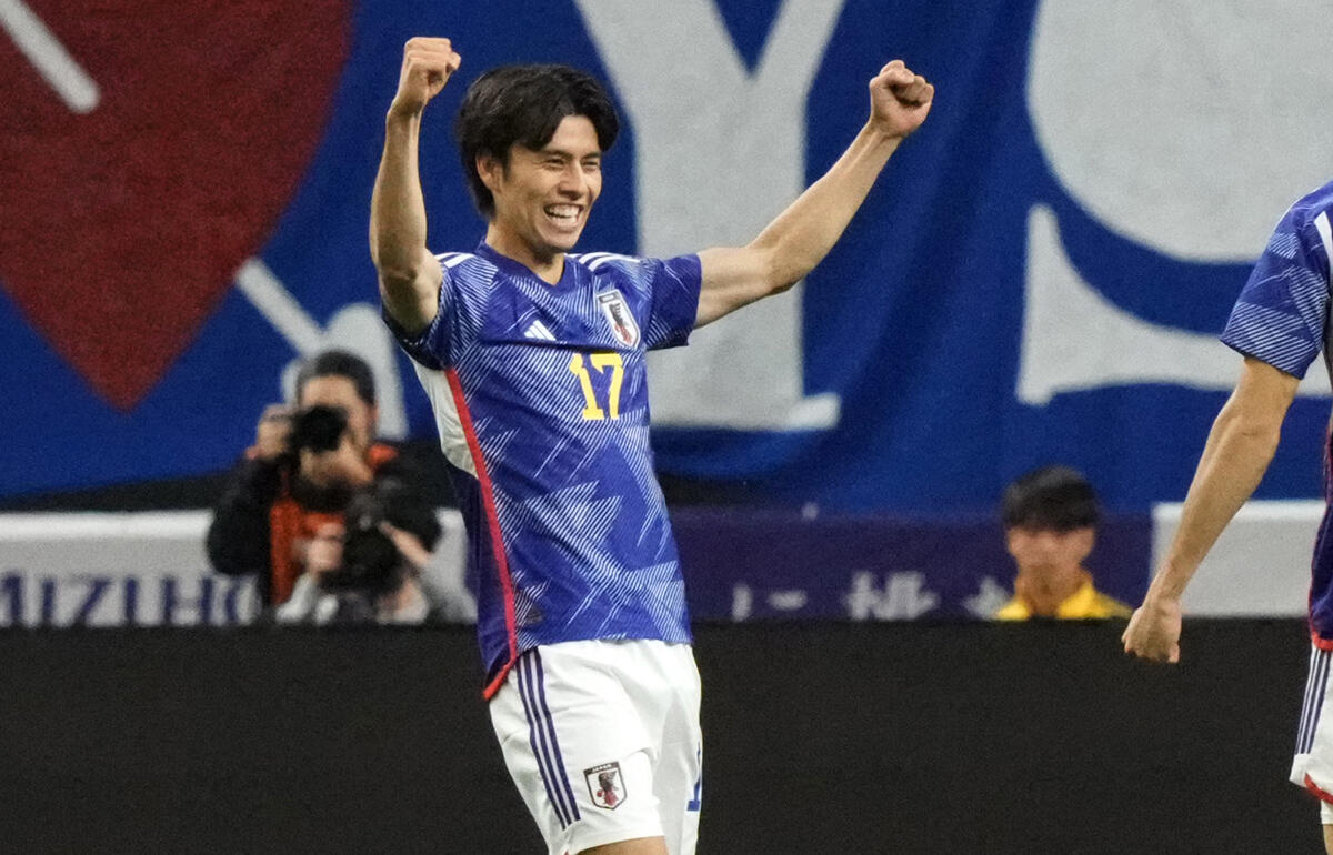 2ゴールの活躍を見せた田中碧
