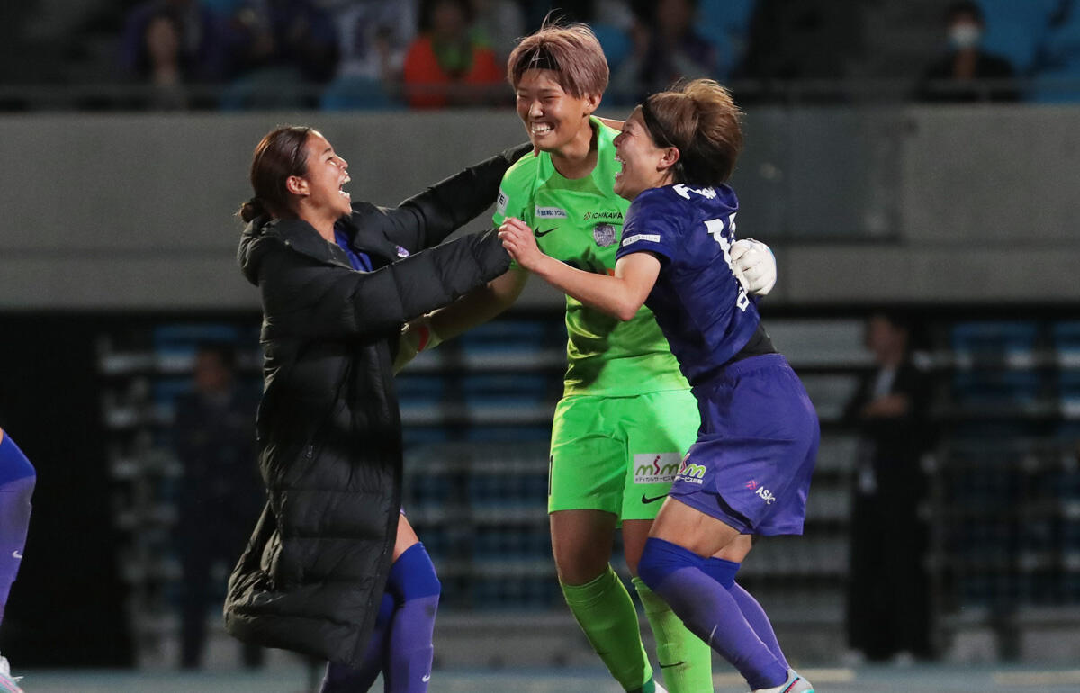 ビッグセーブ2本、優勝に貢献したGK木稲瑠那(S広島R)