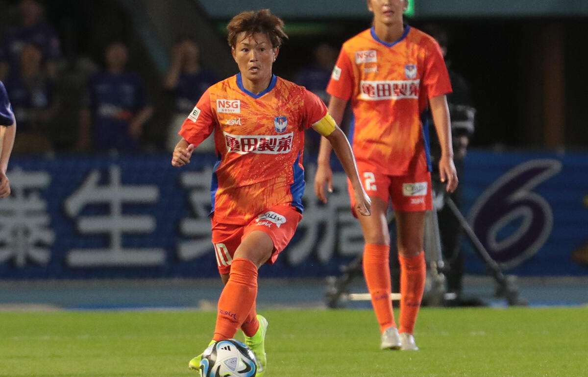 5度目のタイトル挑戦もまたしても準優勝に終わった上尾野辺めぐみ(新潟L)