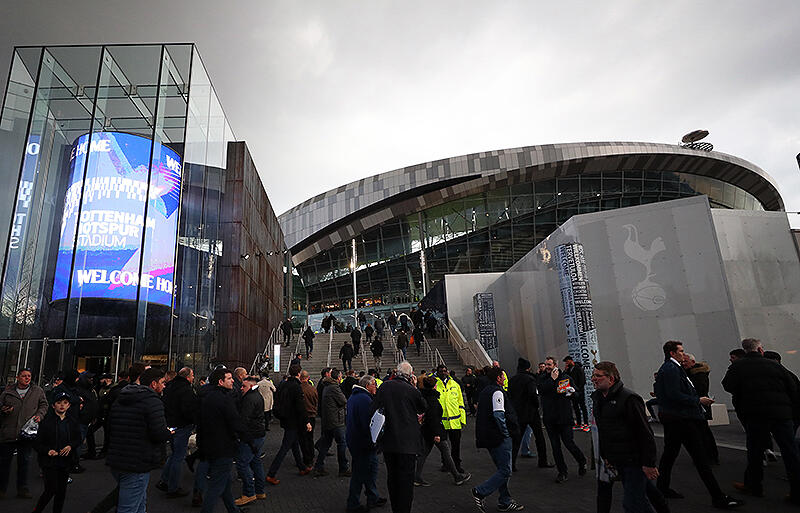 深刻な破壊行為の被害に遭ったトッテナム・ホットスパー・スタジアム