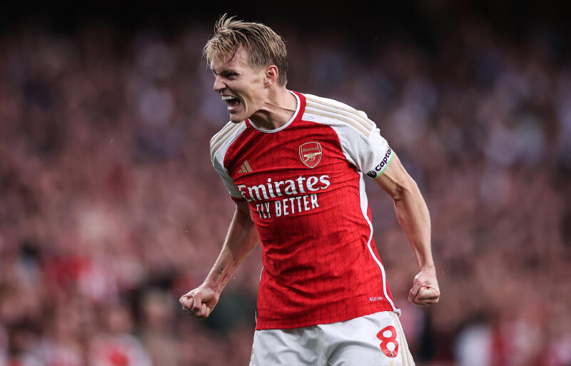 今やアーセナルの中心選手であり、主将のウーデゴール。レアル・マドリー退団は正解だったと感じているようだ。