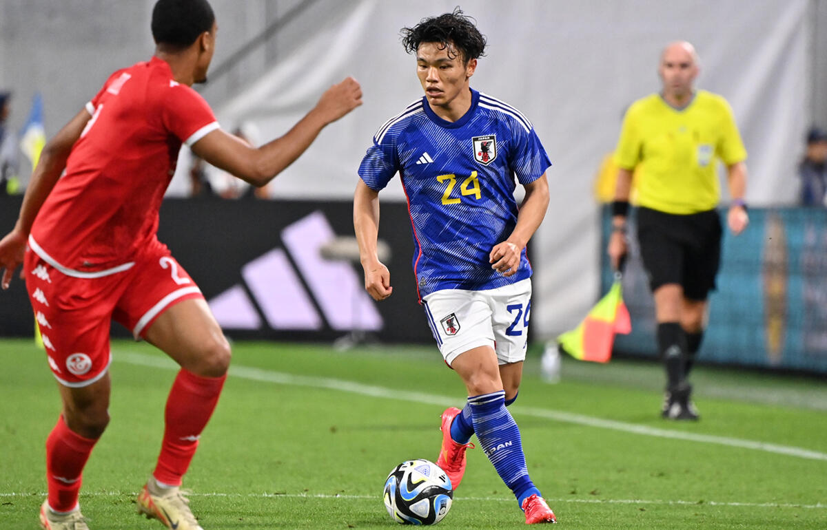 左サイドで特長を出した旗手怜央