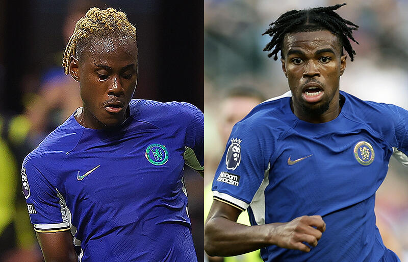 リハビリでの問題が発覚したチャロバー(左)とチュクエメカ(右)