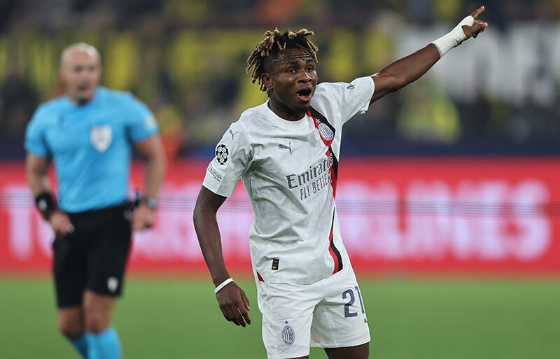 負傷離脱となったナイジェリア代表FWサムエル・チュクウェゼ