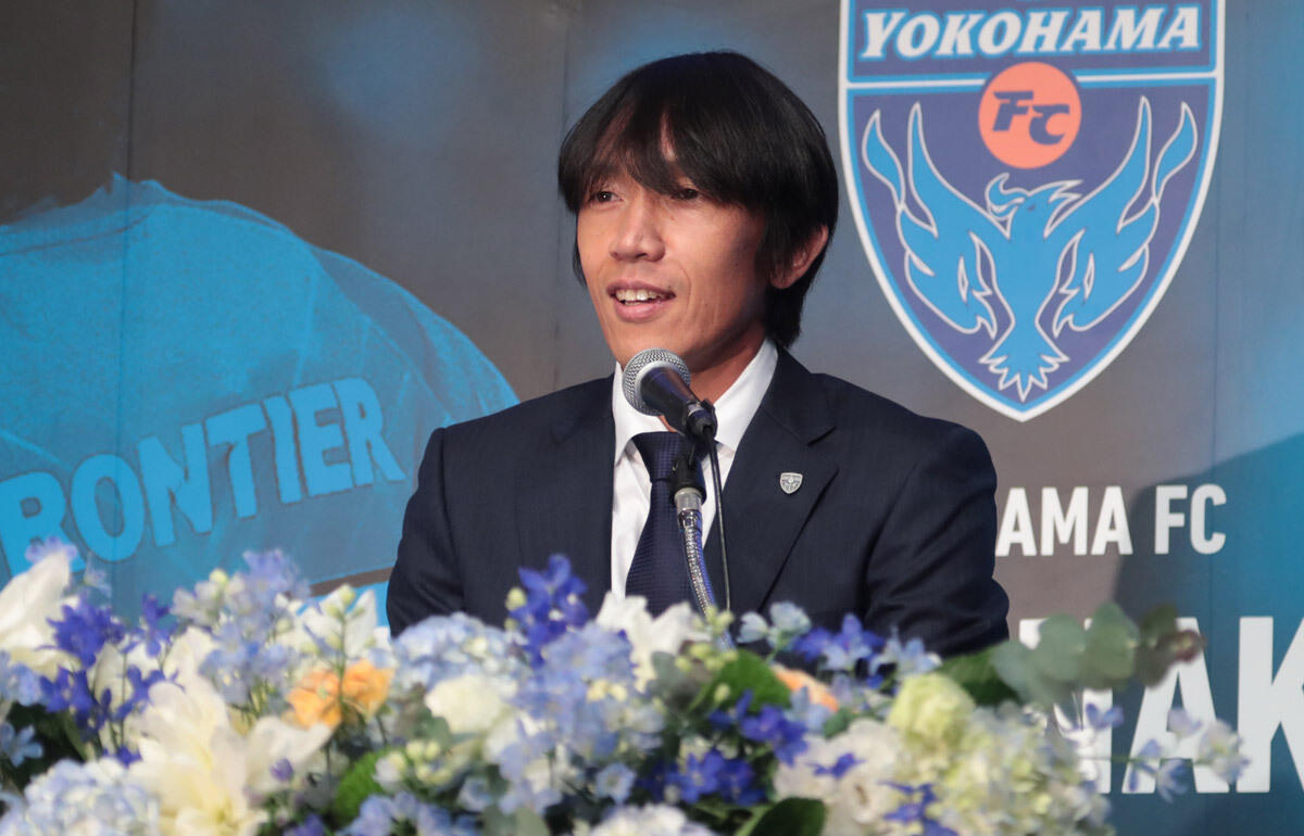 現在は横浜FCでコーチを務める中村俊輔氏