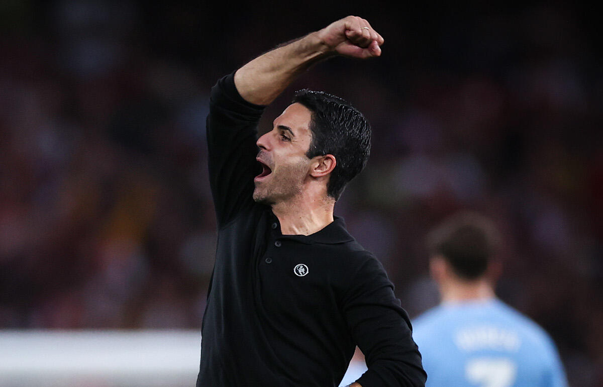 シティに勝利したアルテタ監督のアーセナル