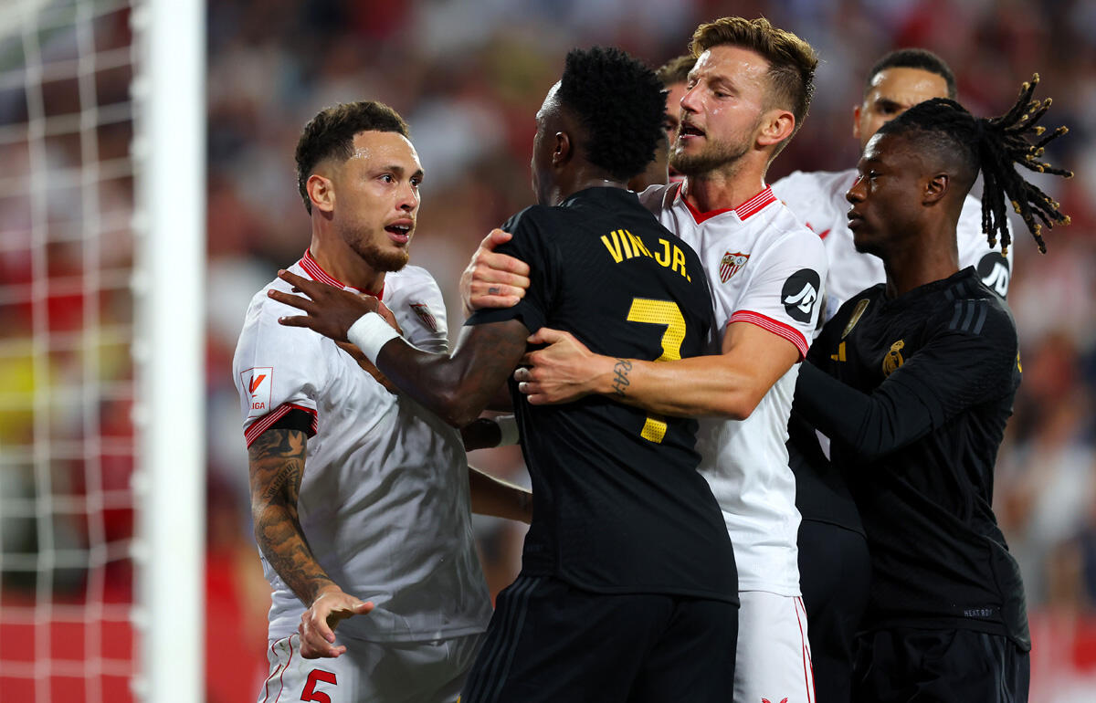 またもや相手サポーターに人種差別を受けたヴィニシウスが激怒