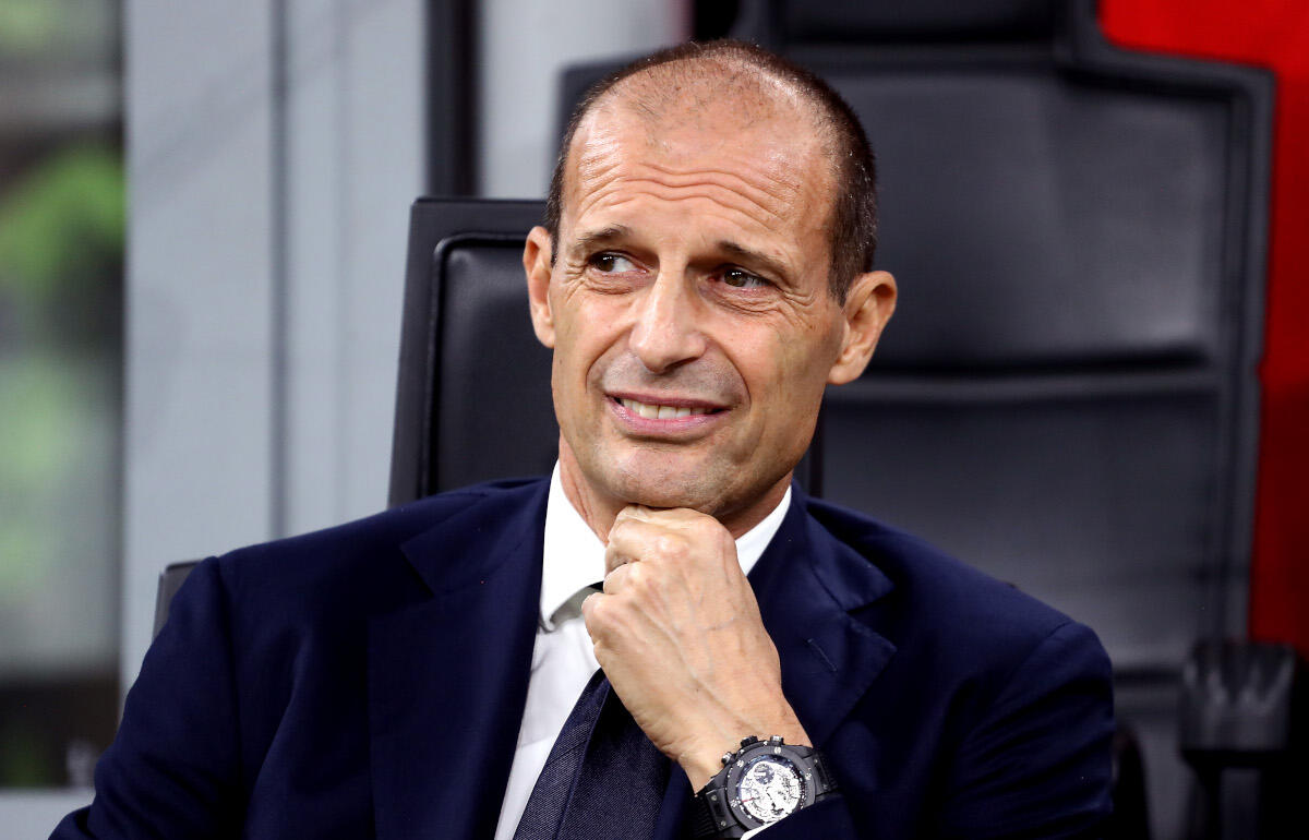 守備の出来を評価したアッレグリ監督