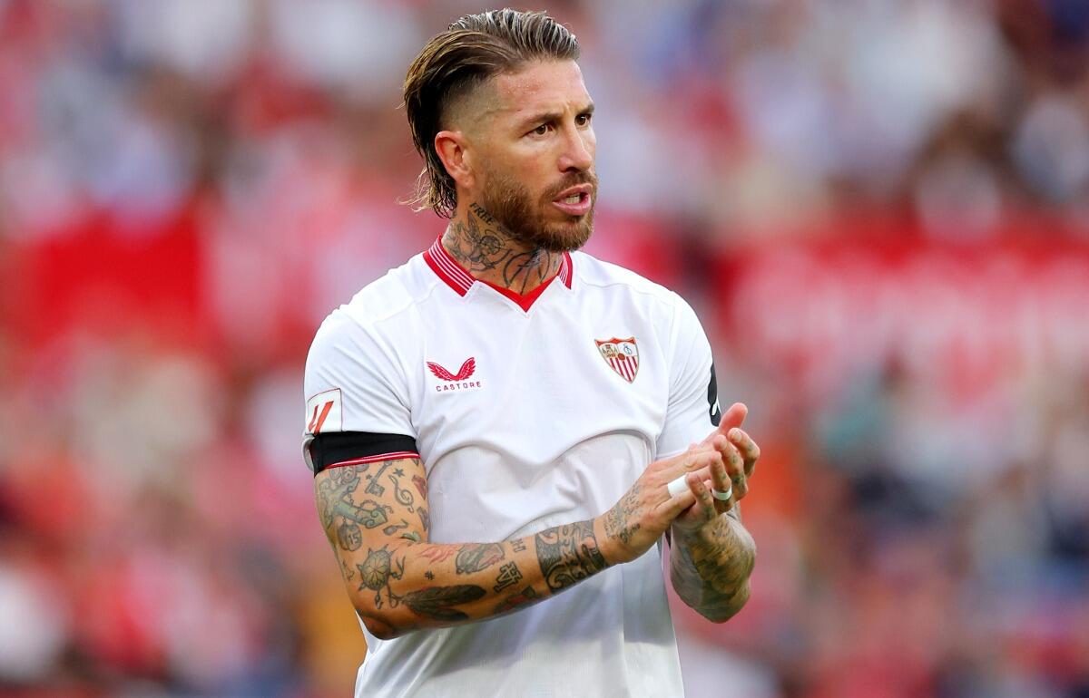 元レアル・マドリーのセルヒオ・ラモス