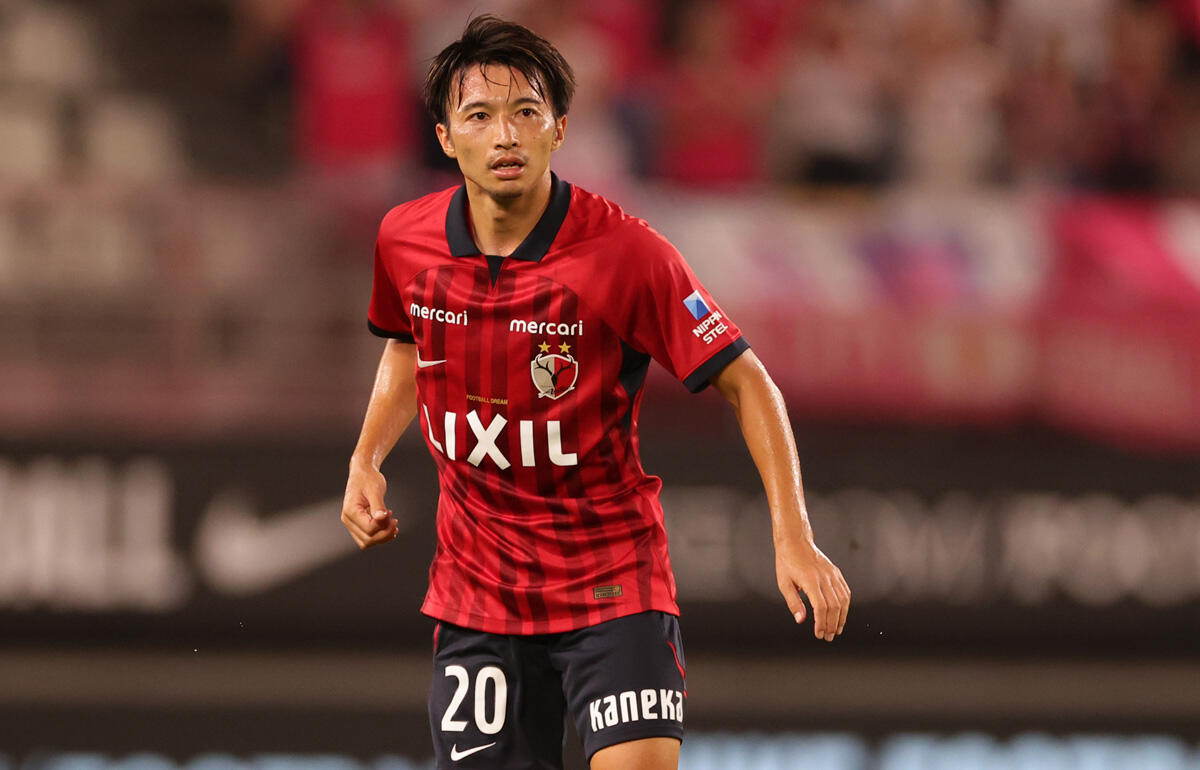 全治8週間の負傷を負った鹿島MF柴崎岳