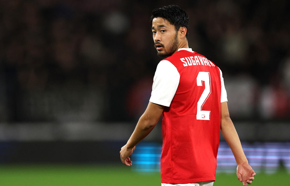 日本代表での活動後も好調を維持するAZ菅原由勢