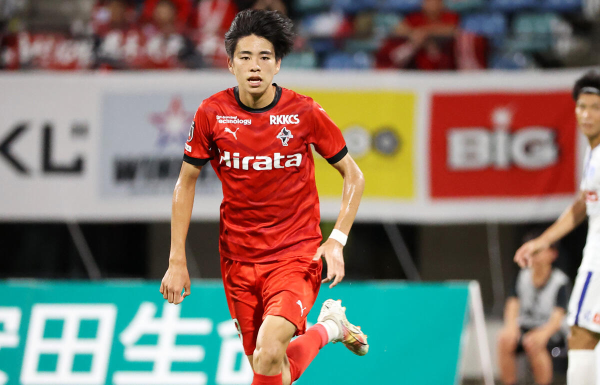 熊本でプレーするFW道脇豊は現在負傷離脱中