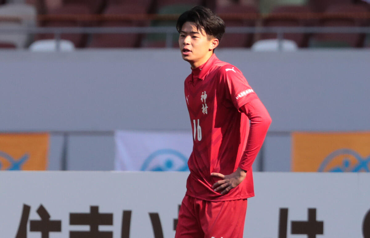 神村学園で選手権にも出場しているMF吉永夢希