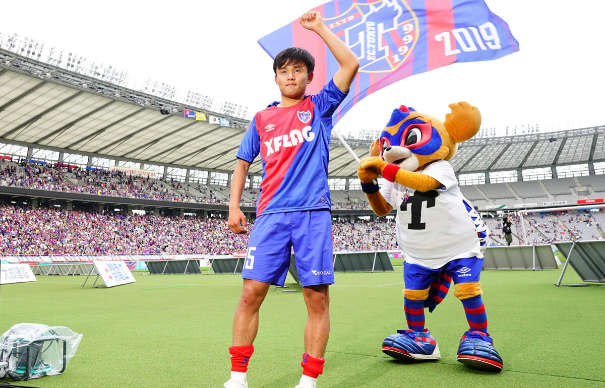 下部組織時代からプロデビューまでFC東京で過ごした久保建英