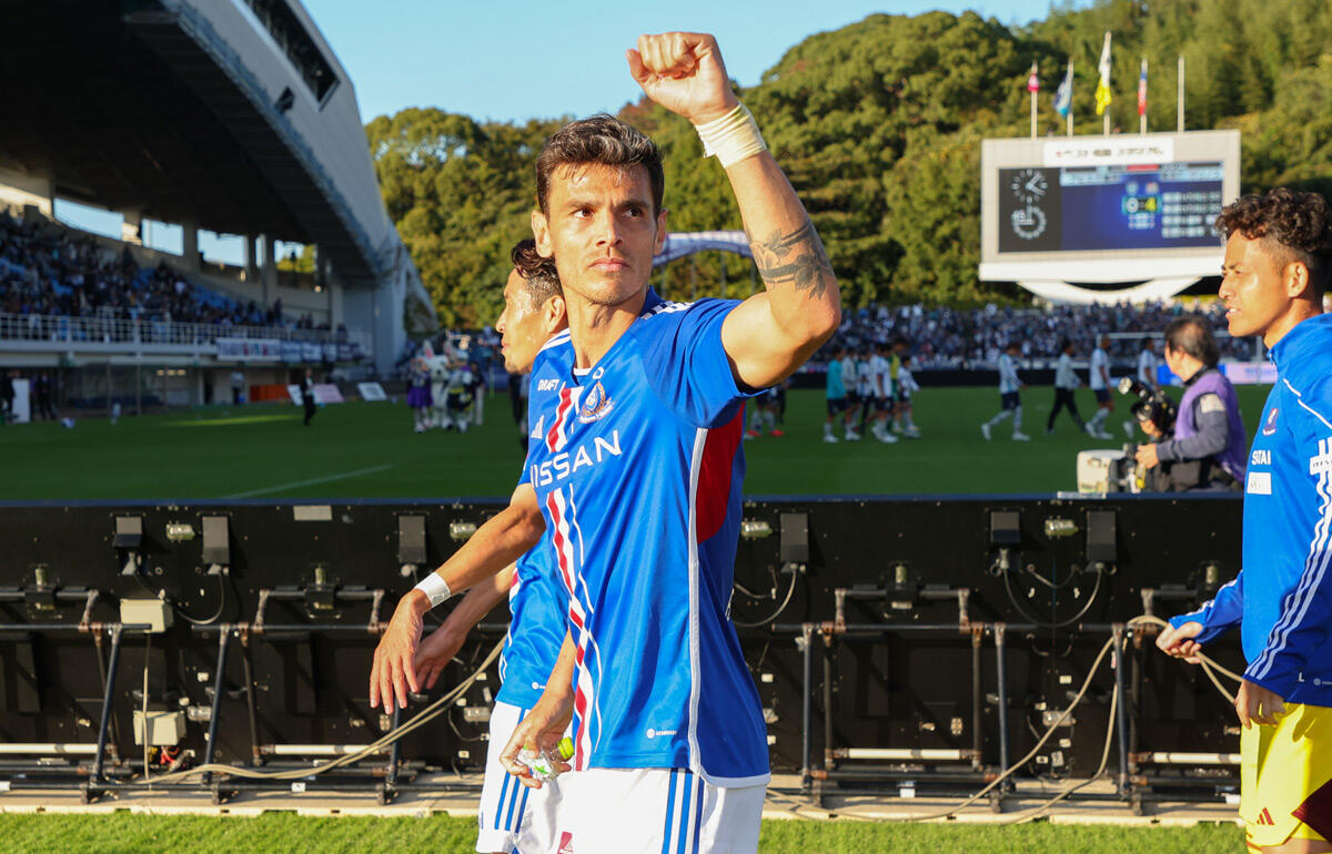 クリーンシートでの勝利に貢献した横浜FMのエドゥアルド