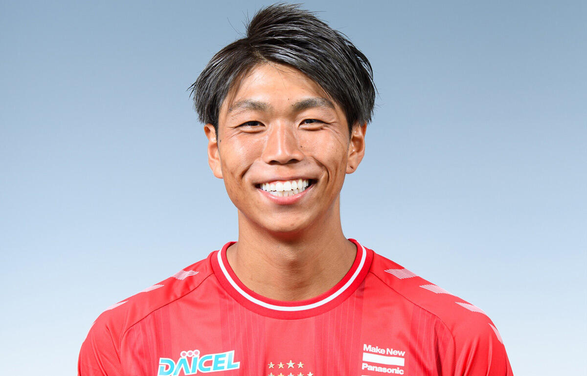 今夏横浜FCから期限付き移籍でG大阪に加入したGK市川暉記