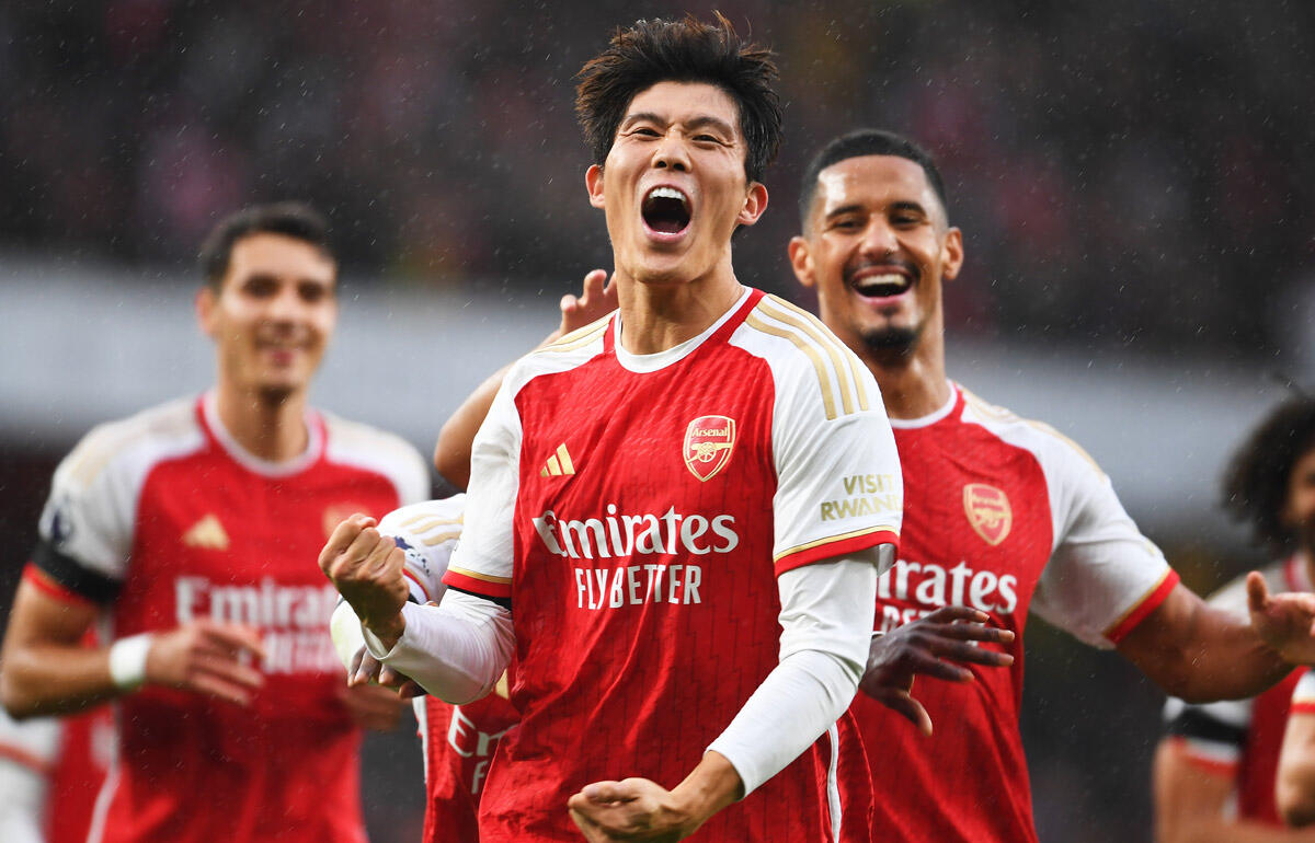 アーセナル初ゴールを記録した冨安健洋