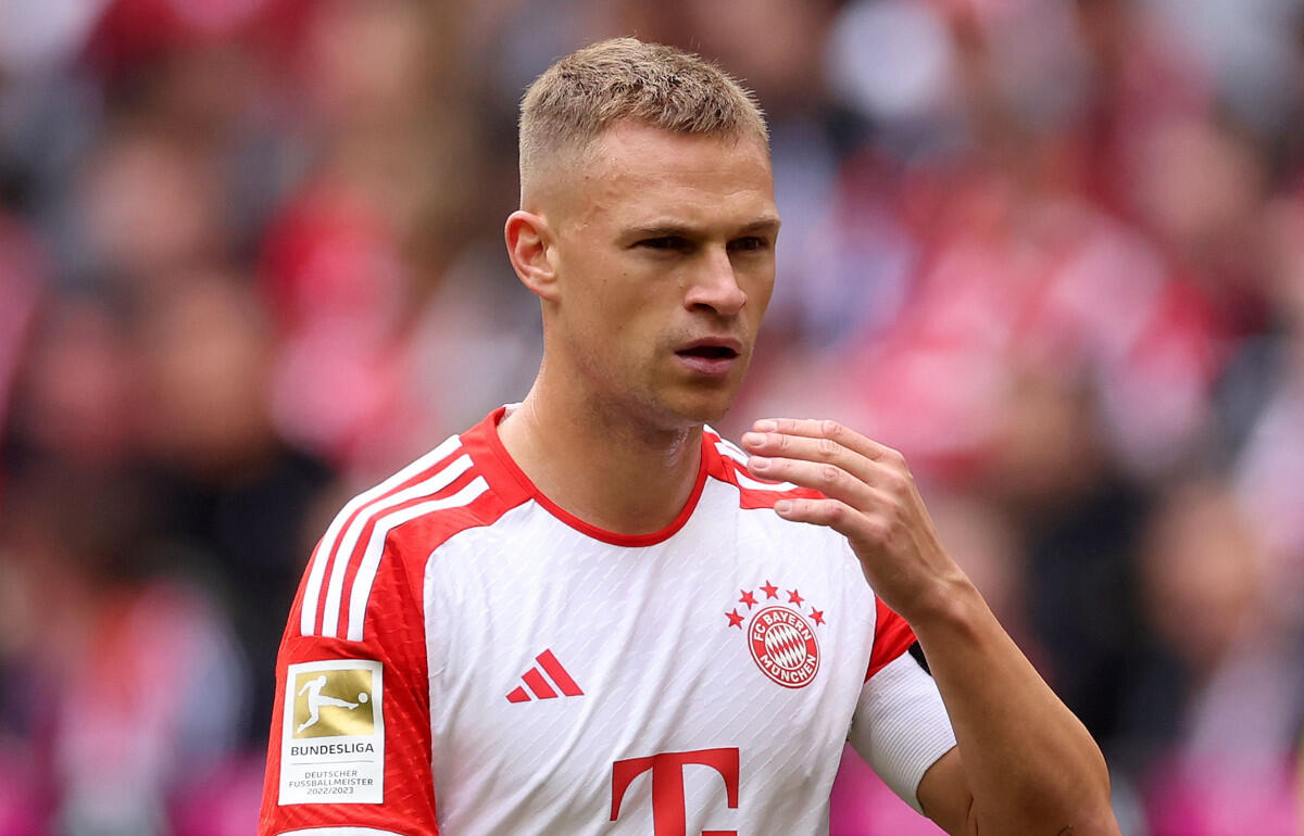 ダルムシュタット戦では早々に退場となったキミッヒ