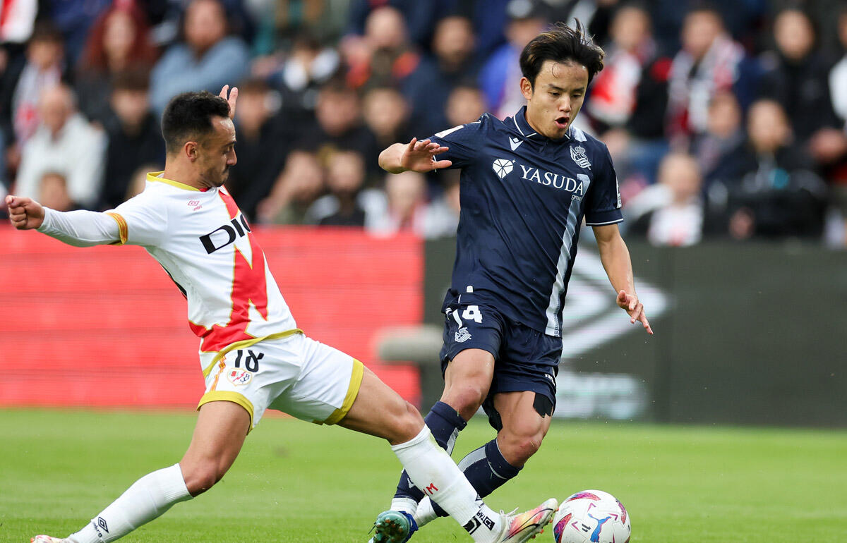 再三の仕掛けを見せた久保建英はPKを誘発