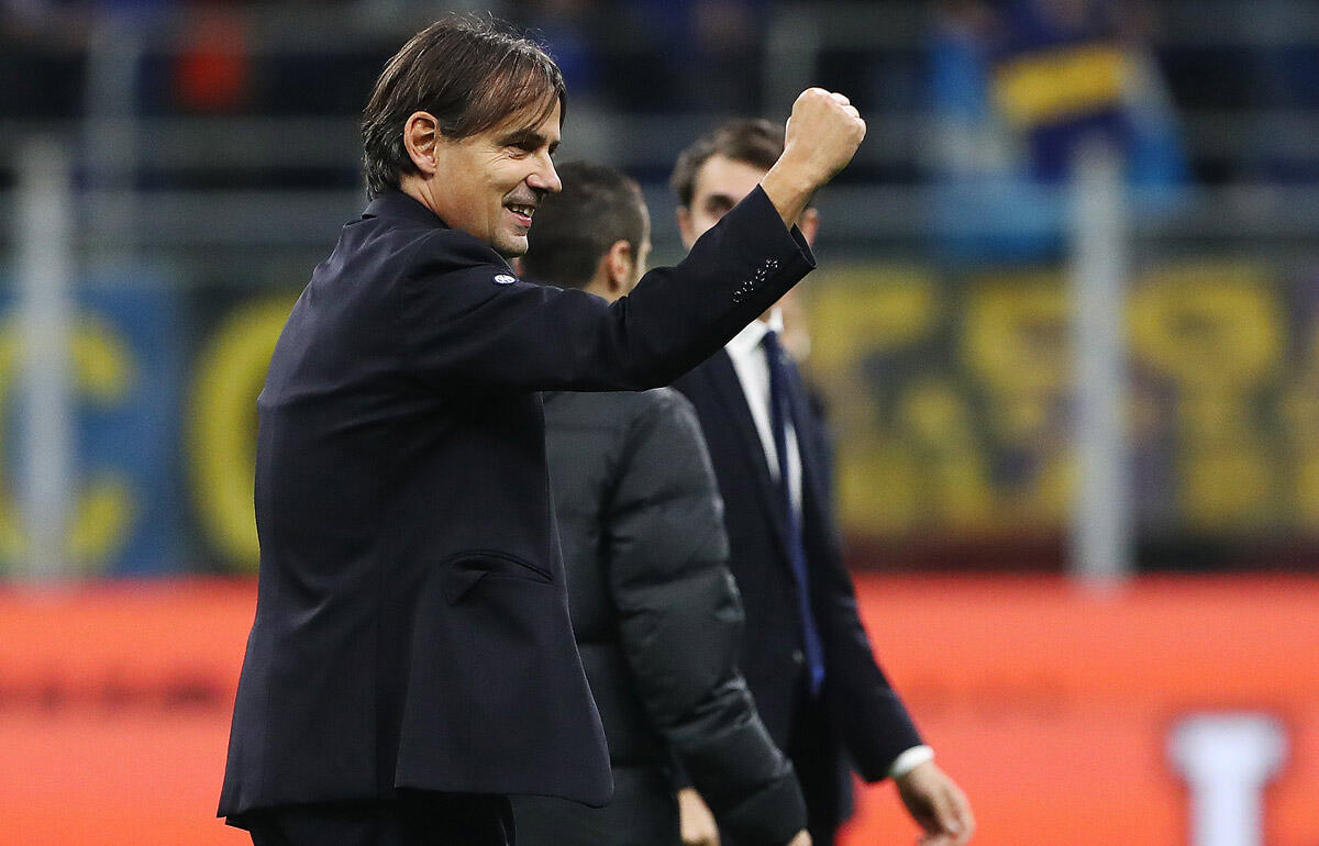 ローマにホームで勝利したインテルのインザーギ監督