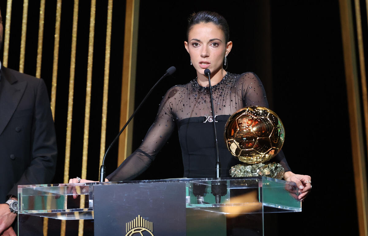 初の女子バロンドール受賞となったアイタナ・ボンマティ