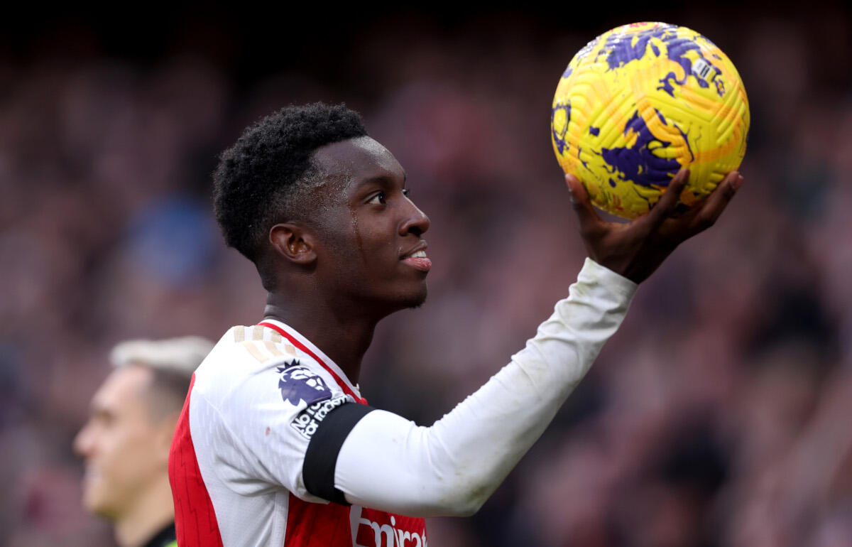 シェフィールド・ユナイテッド戦でハットトリックを達成したエンケティア